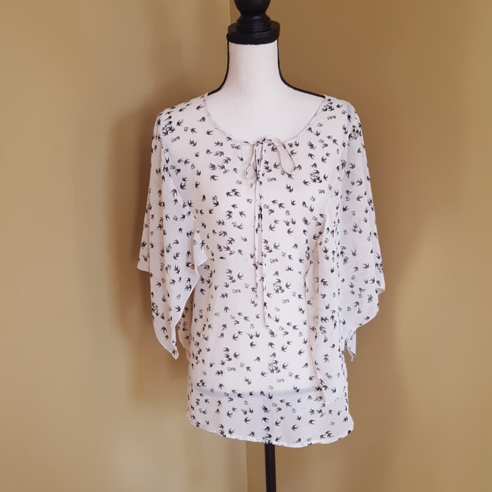 Daniel Rainn sheer top